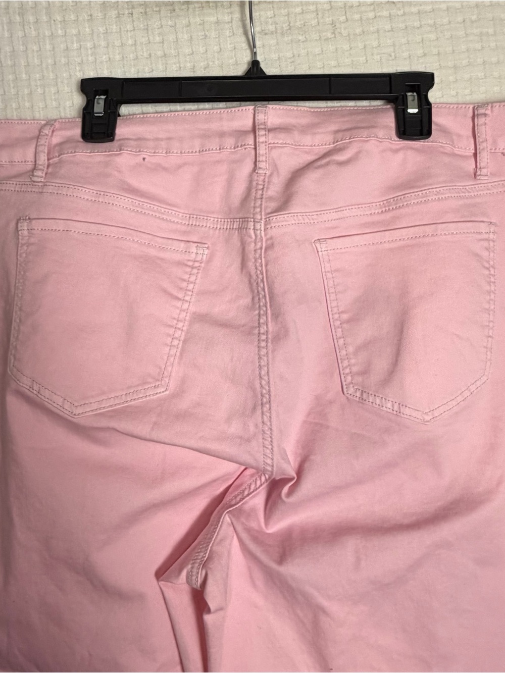 NEW Fashion To Figure FTF Pink Jogger Jeans Denim Size 18 Casual Barbiecore - Picture 8 of 11